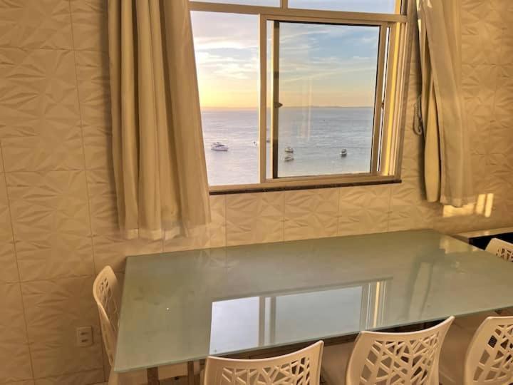Apartamento No Farol Da Barra. Vista Deslumbrante Para O Mar! No Circuito Do Carnaval. Ao Lado Do Porto Da Barra ! Salvador de Bahía Exterior foto